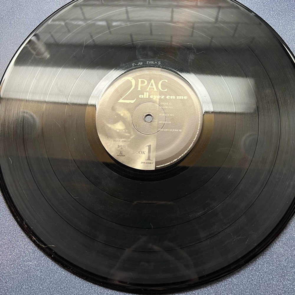 2Pac All Eyez on Me Side C/D 78 vinyl